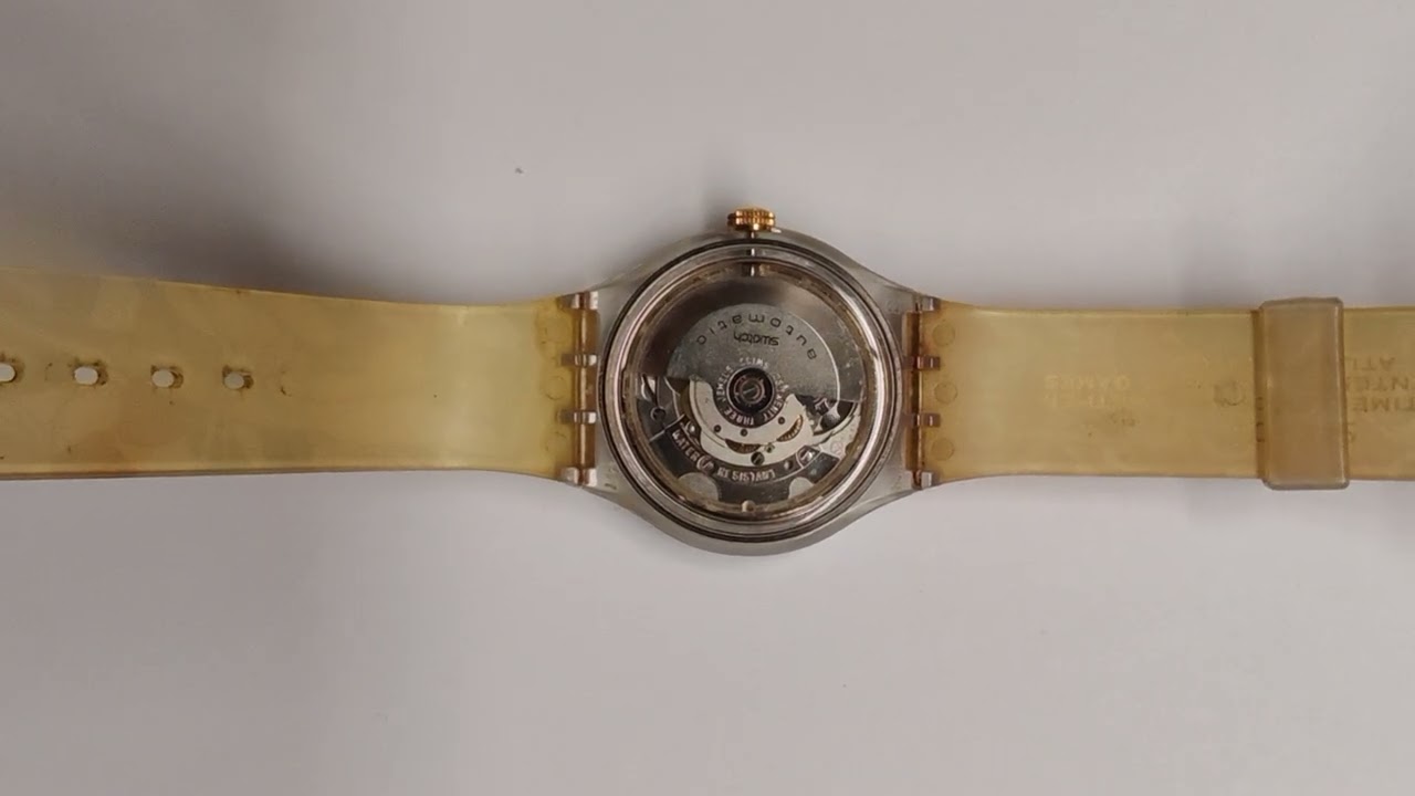 Swatch Vintage Mechanical Automatic Watch Olympic Games #watch #swatch #swatcholympicgames 
