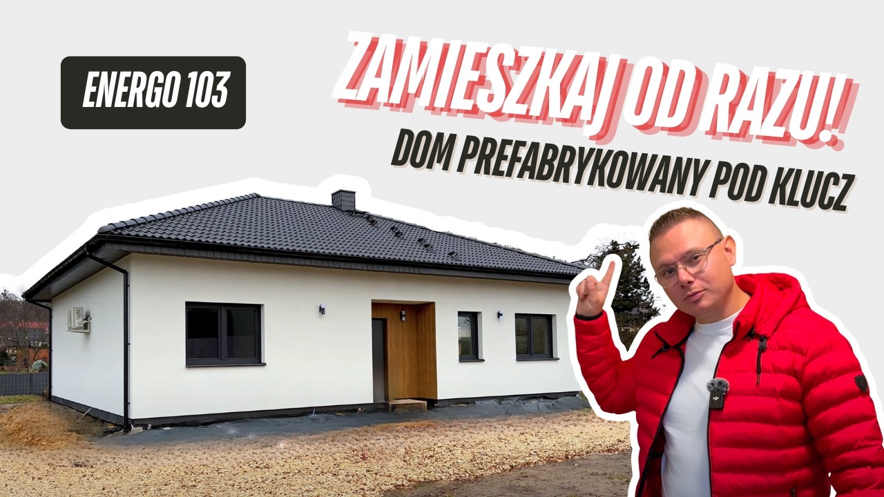 🏡 Nowoczesny dom modułowy pod klucz – zobacz dom Energo 103!