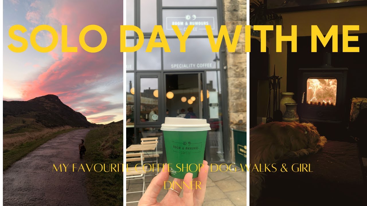 spend a solo day with me | busy day doing bits and bobs in edinburgh
