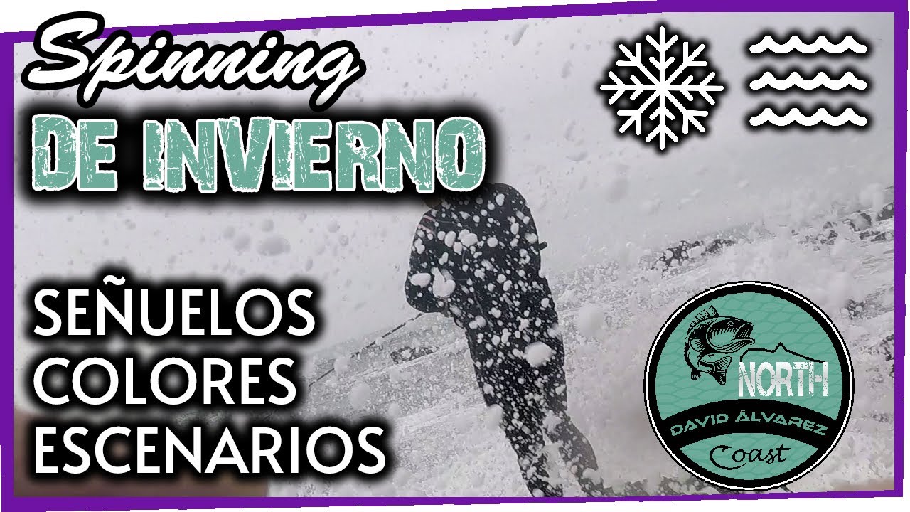 SPINNING ⚠  en INVIERNO (Tutorial) 🌊 Señuelos, escenarios y conceptos
