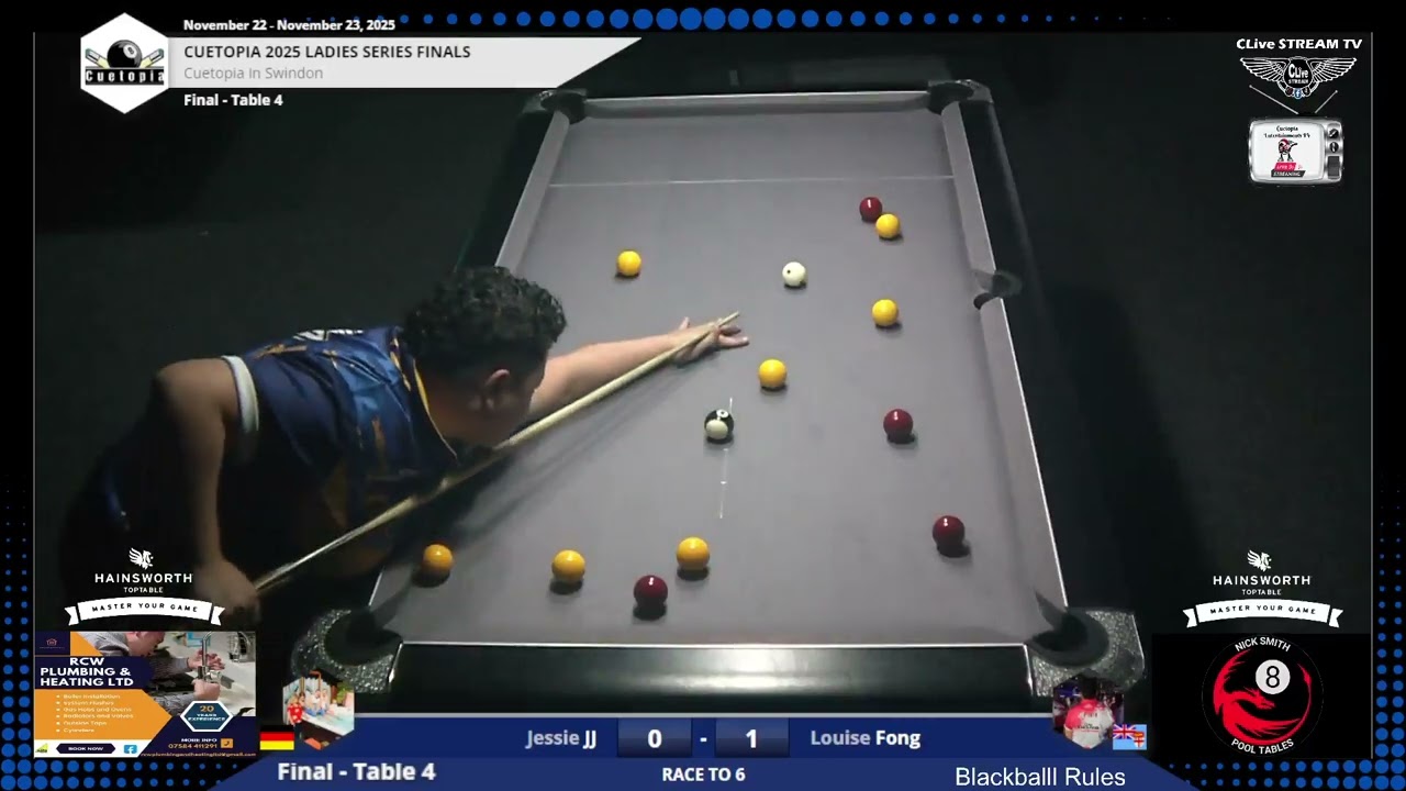 Cuetopia's Ladies Series Final FINAL 22 11 2025 Jessie jj v Lou Fong
