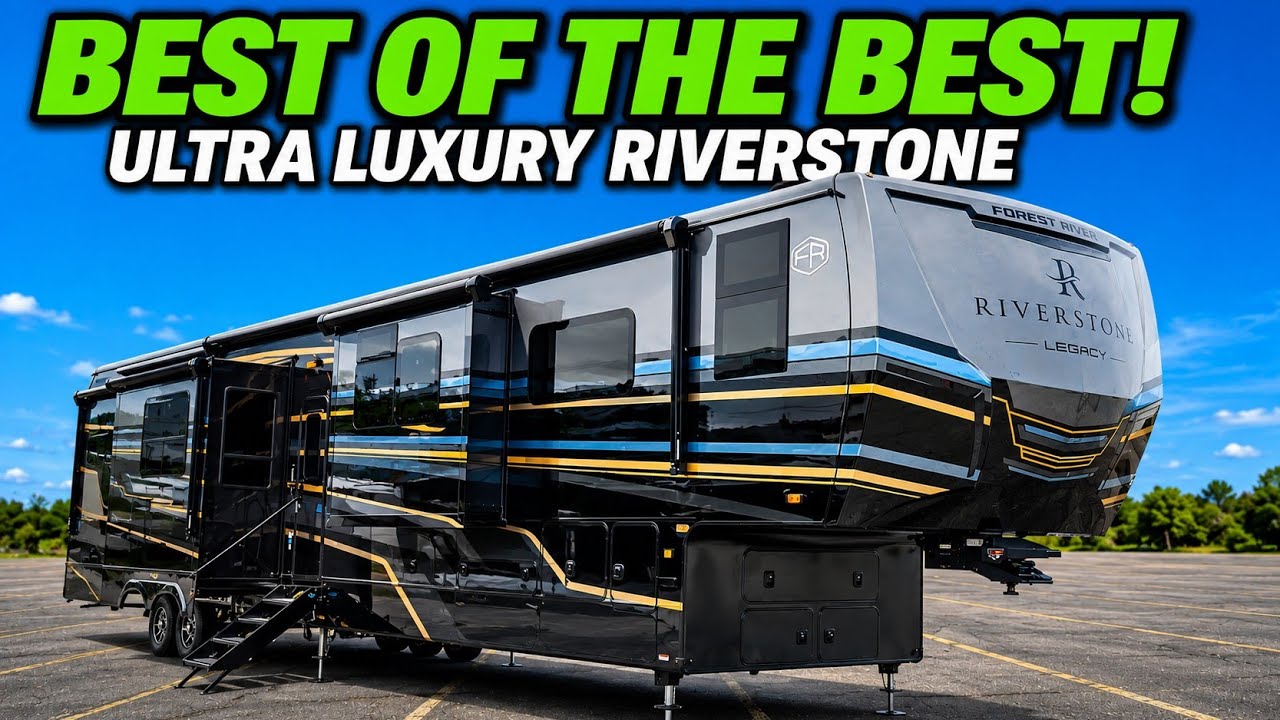 Потрясающий роскошный дом на колесах от RIVERSTONE