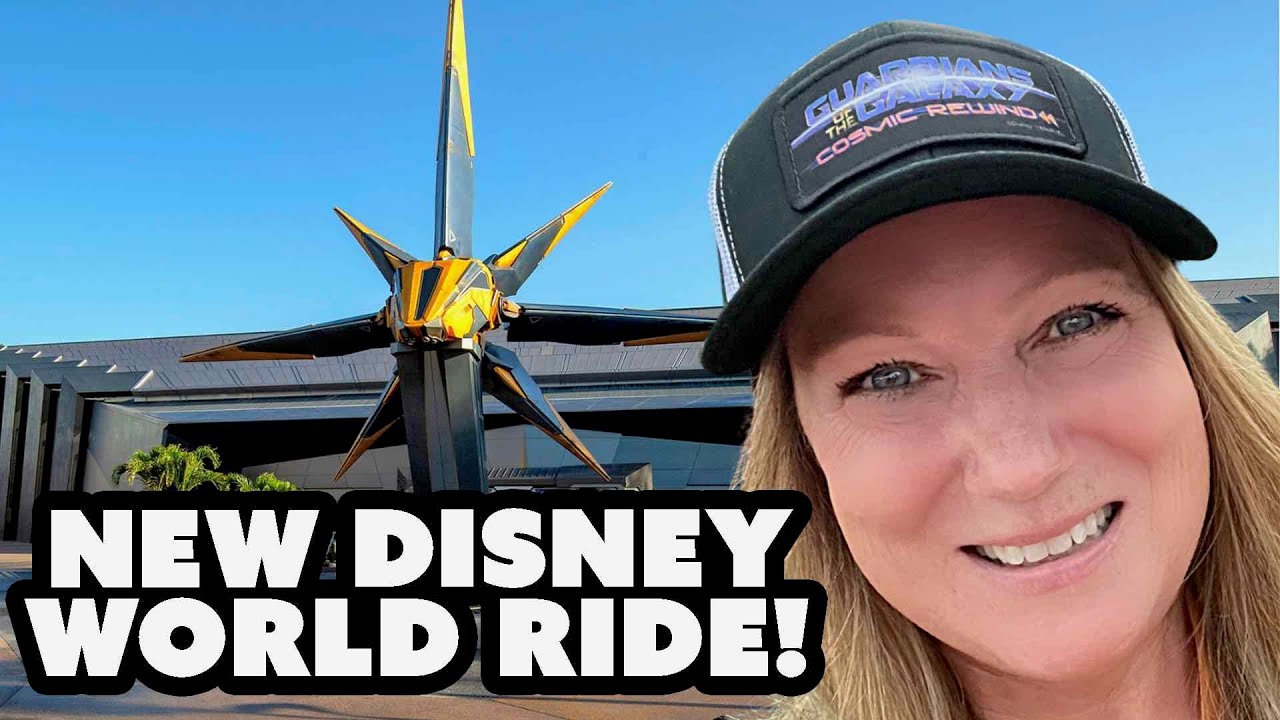 Guardians of the Galaxy Ride Cosmic Rewind at Epcot at Disney World