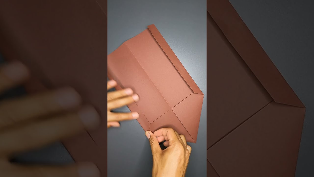 Easy origami envelope tutorial