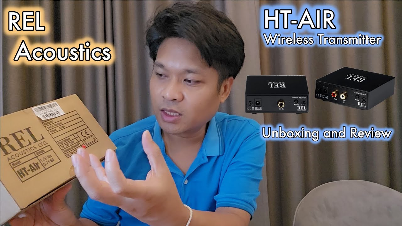 Rel Acoustics HT-Air Wireless Audio Transmitter unboxing and Review