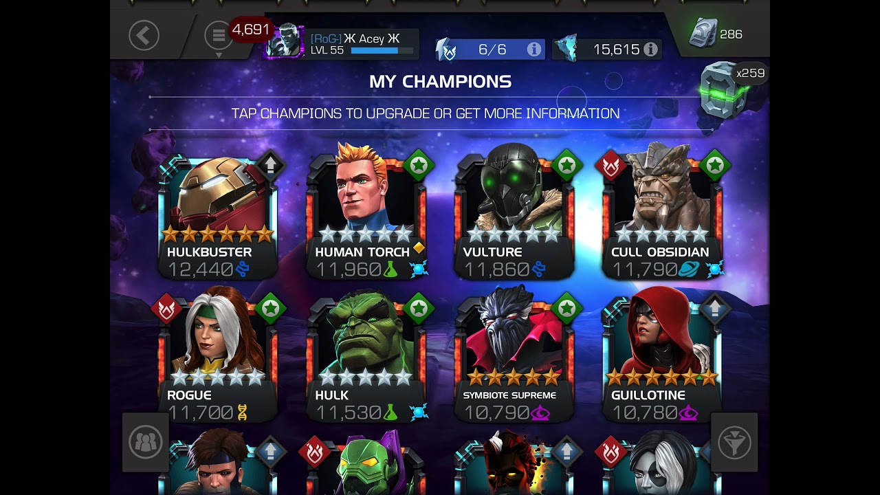 Mcoc top 5 slept on champions