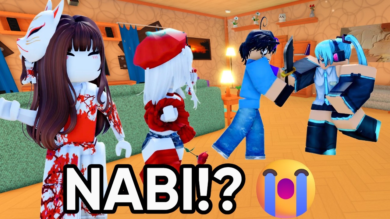 NABI Y CELYNNEI CONOCEN a MIKU en ROBLOX!!🔪💀