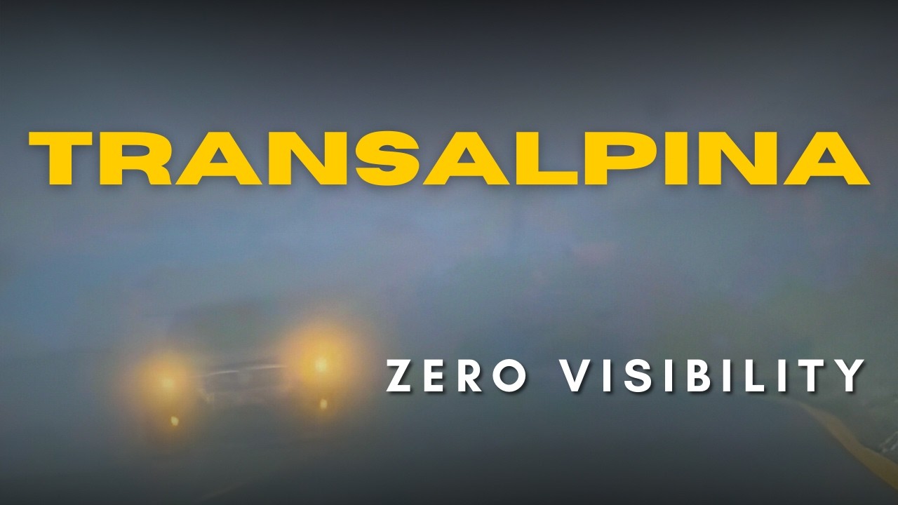 TRANSALPINA — Mountain Drive Into the Fog (The Last Open Day)