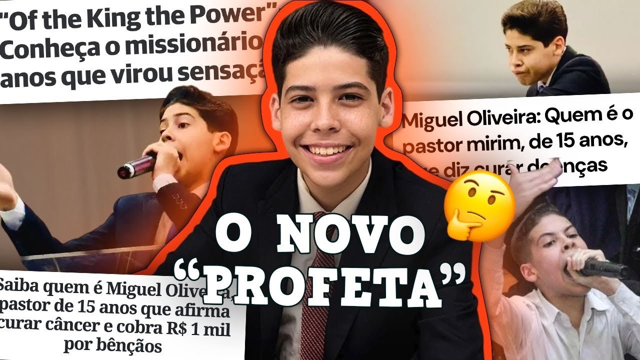 A QUEDA DE MIGUEL OLIVEIRA: A FARSA DO PROFETA MIRIM
