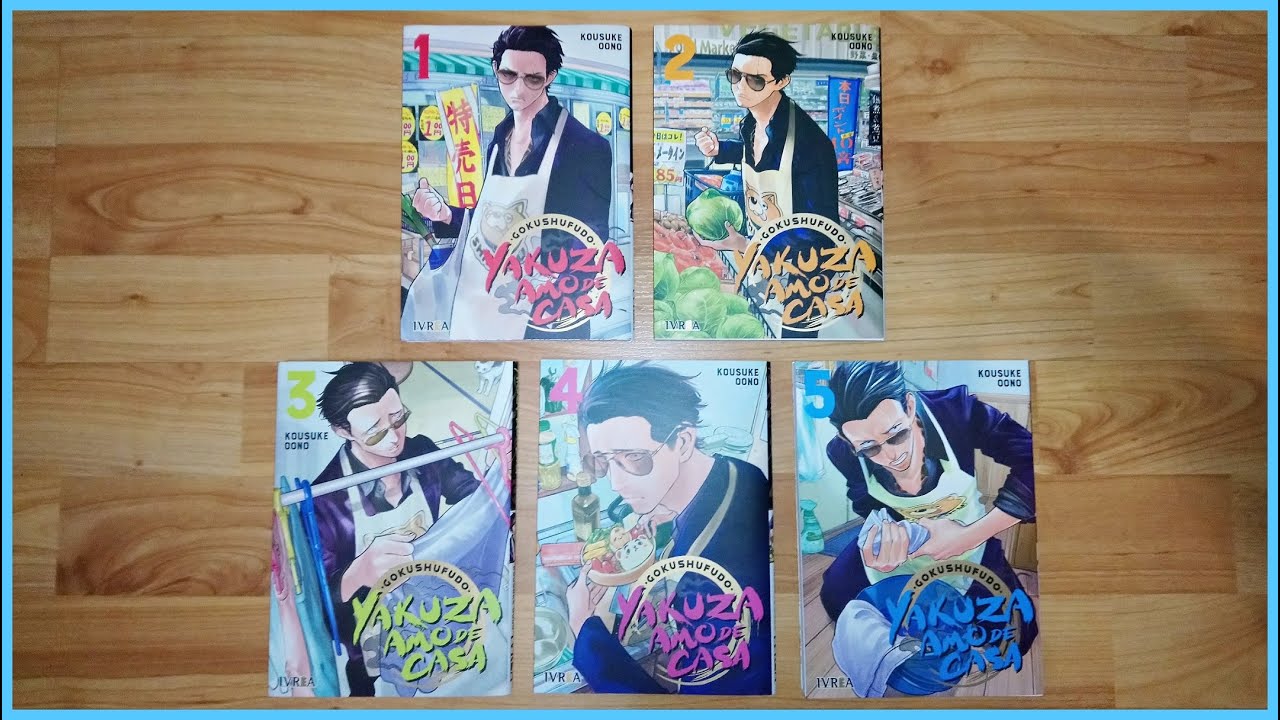 YAKUZA AMO DE CASA 📚 Reseña manga ★ Mustangcillo