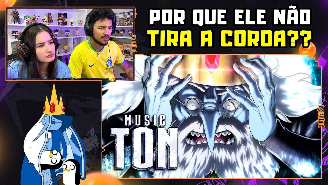 Apenas uma live | Rap do rei gelado - Cada vez mais frio | Papyrus da batata (hora de aventura)