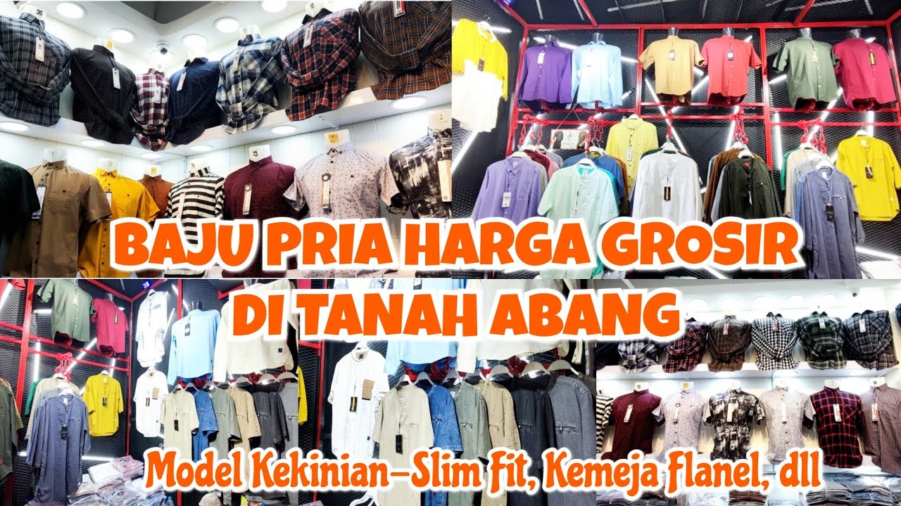 PAKAIAN LAKI-LAKI MODEL TERBARU DI PGMTA || KEMEJA, FLANEL, DLL