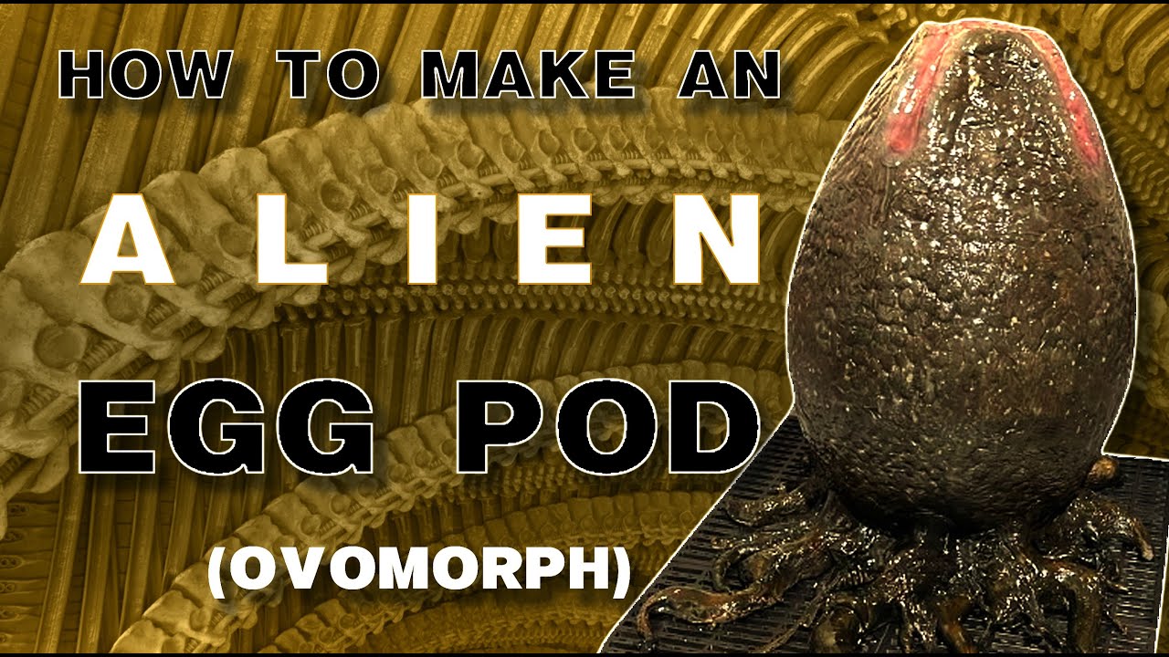 How I Made a Xenomorph Egg (Ovomorph) | DIY Alien Prop Build Tutorial with Foam Clay & 3D Printing