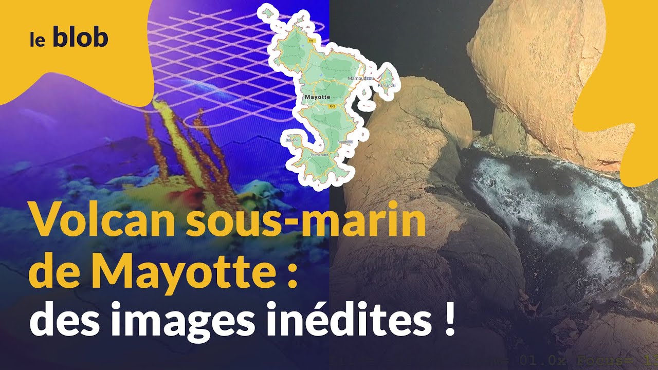 Volcan sous-marin de Mayotte : des images inédites | Actu de science