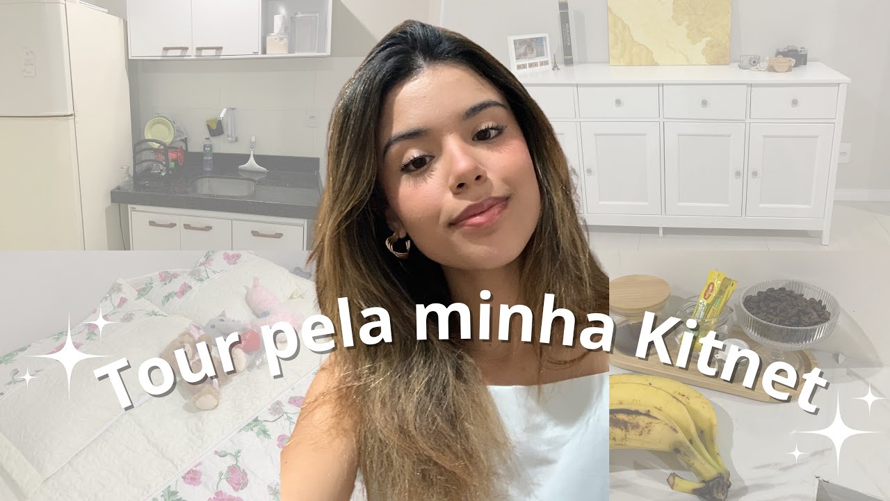 Tour pela minha kitnet - MORANDO SOZINHA