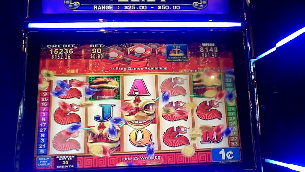 Lion Festival Slot Machine GIGANTIC WIN Bonus