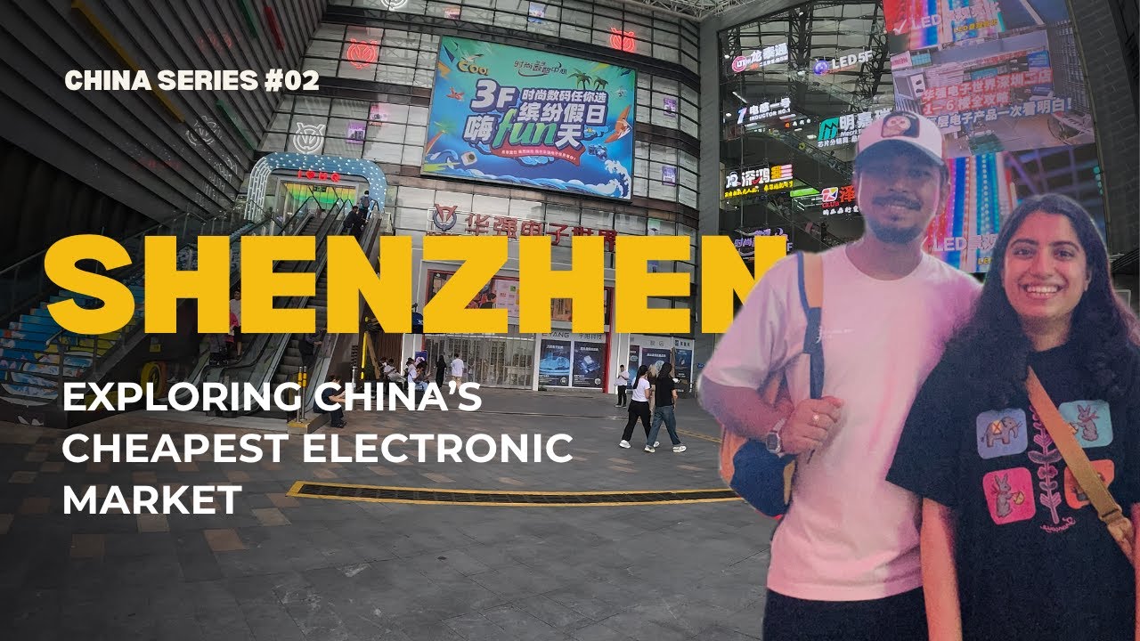 Exploring Shenzhen’s Biggest Electronics Market 🇨🇳 | China Gadget Prices |  DJI, Drones, and more...