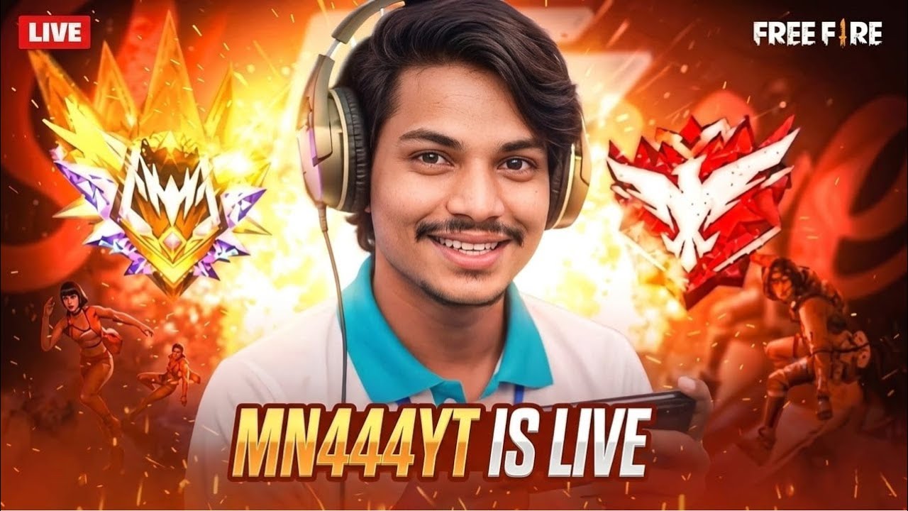 Free fire Live Cs Ranked Push With Random Players