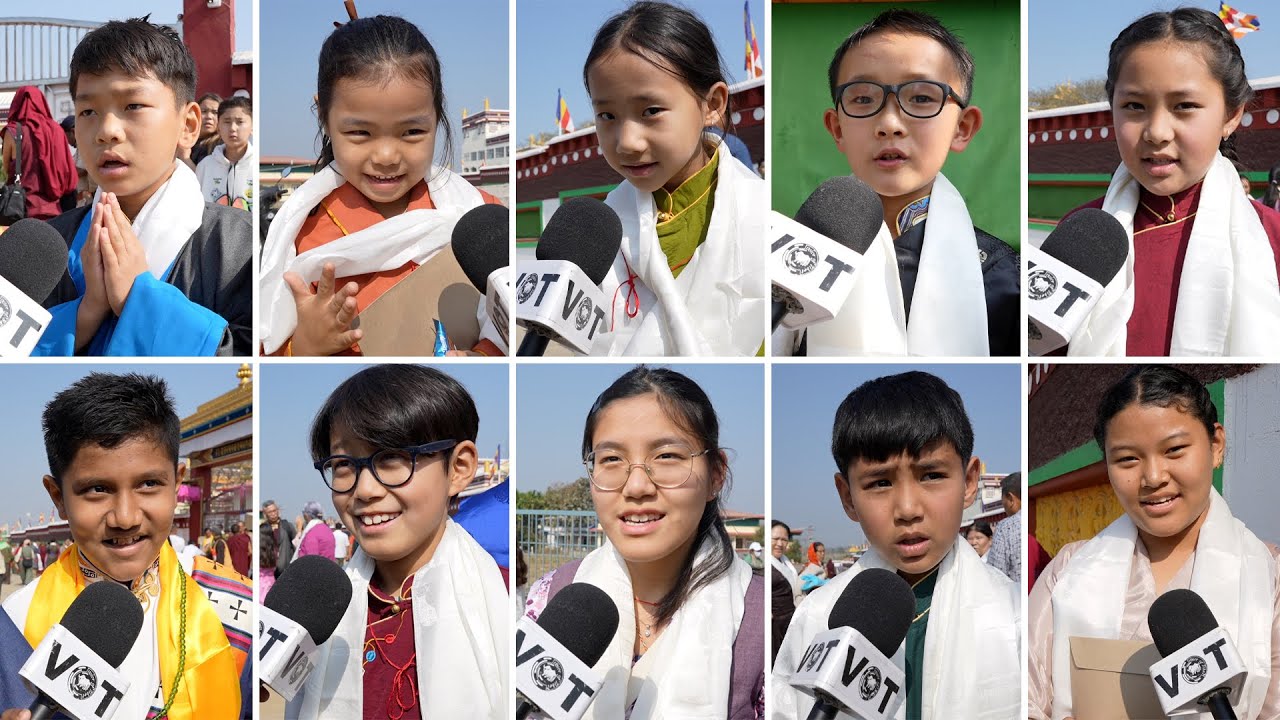 Where Innocence Meets Wisdom — Tibetan Children in an audience with HH the Dalai Lama