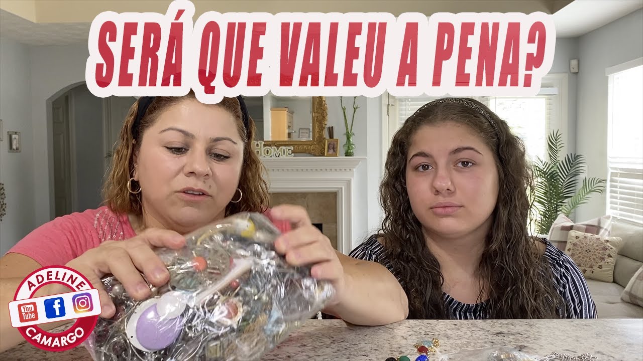 ABRINDO SACO SURPRESSA DE BIJUTERIAS