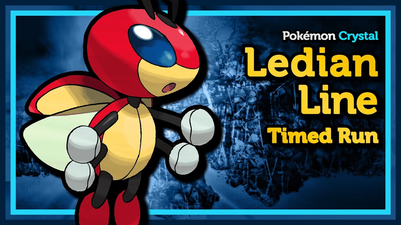 LEDIAN LINE :: How fast can I beat Pokémon Crystal?  :: Pokémon Crystal Solo Challenge