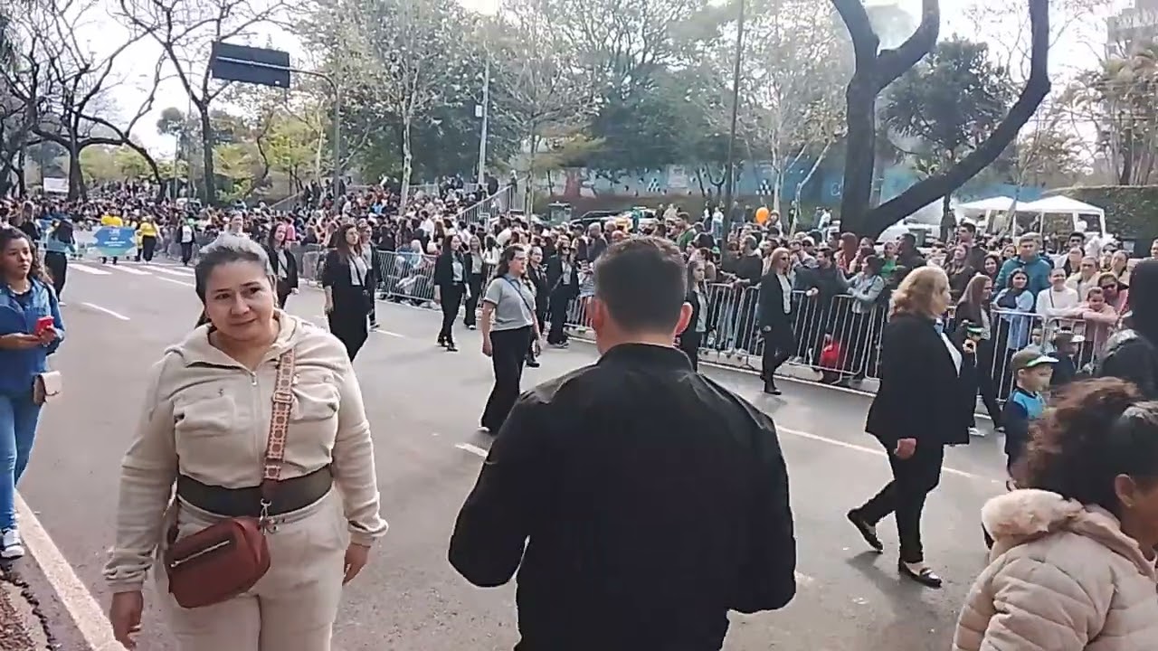 Desfile 7 de setembro Foz do Iguaçu Paraná.