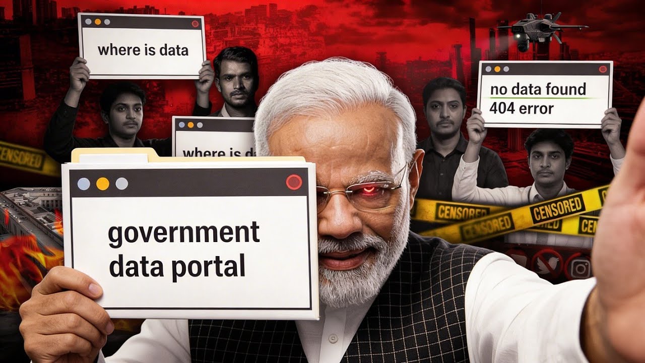 why? Indian government deleted our data!!!😳