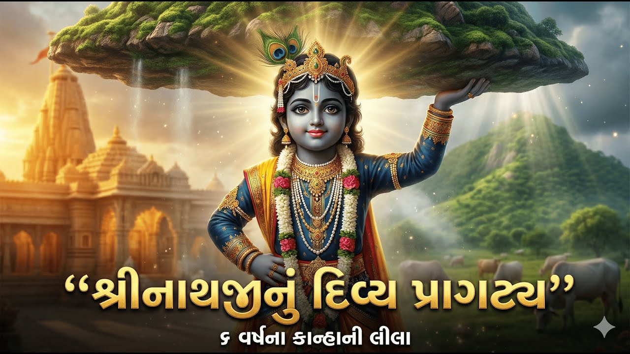 શ્રીનાથજી કેવી રીતે પ્રગટ થયા? || ગોવર્ધનથી નાથદ્વારા સુધીની અદ્ભુત કથા || Nathdwara Temple History