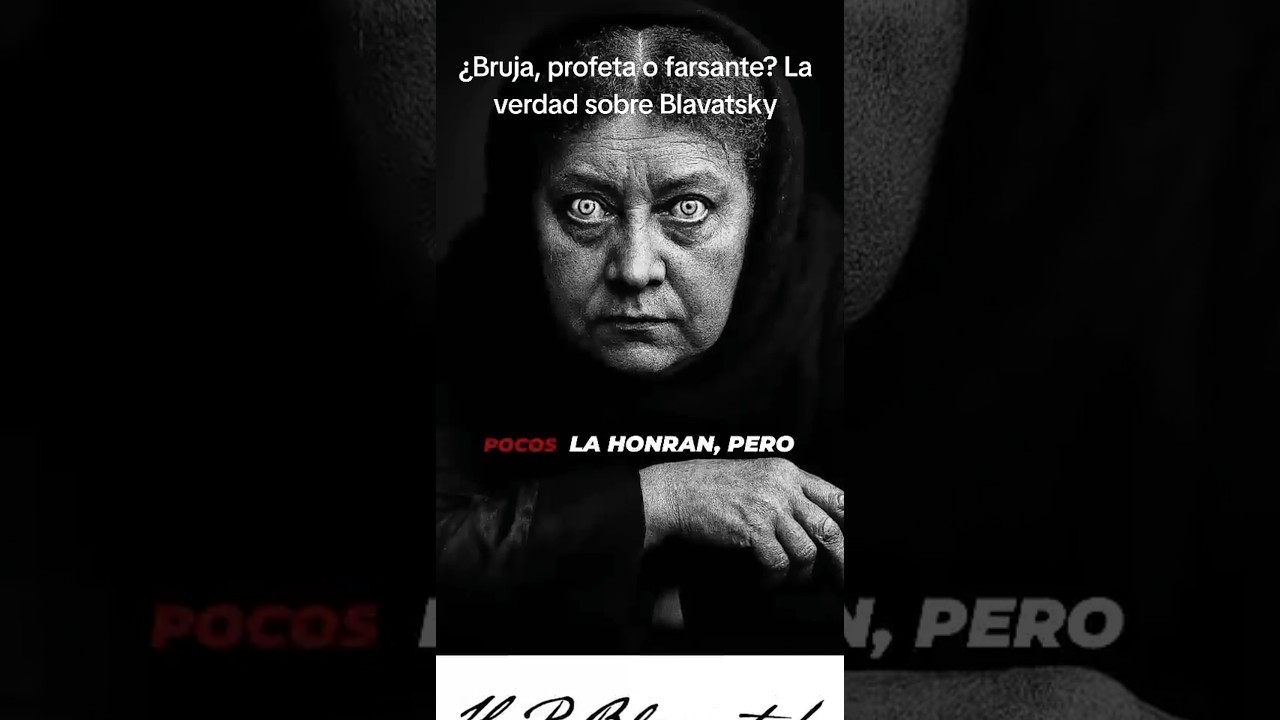 &iquest;Bruja, profeta o farsante? La verdad sobre Blavatsky.  #ElenaBlavatsky #Esoterismo