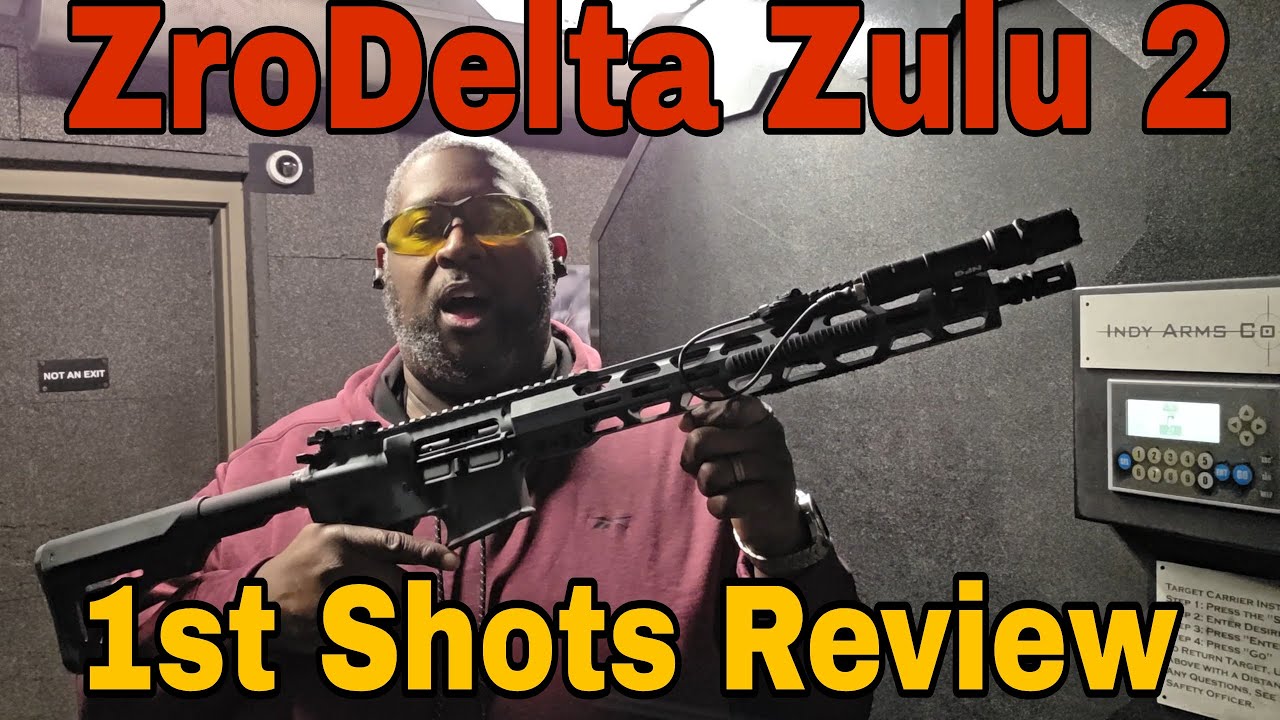 1st Shots With My AR15 | Zro Delta Zulu 2