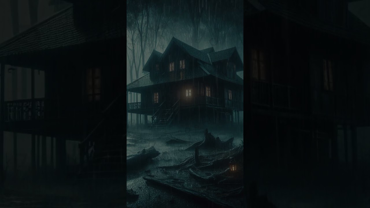⛈️ Rainy Night Sanctuary: Heavy Rain Sounds for Sleep and Relaxation