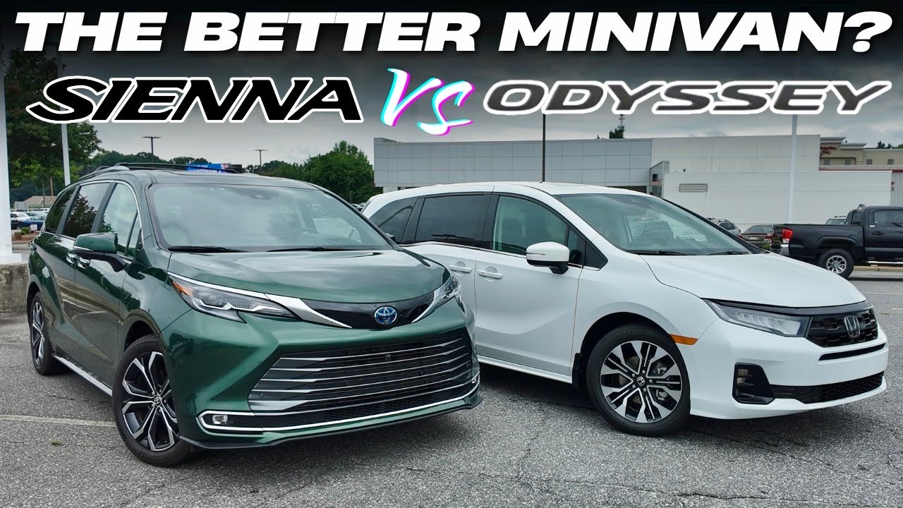 Which Minivan Is Best for Your Family in 2026? Odyssey vs Sienna!