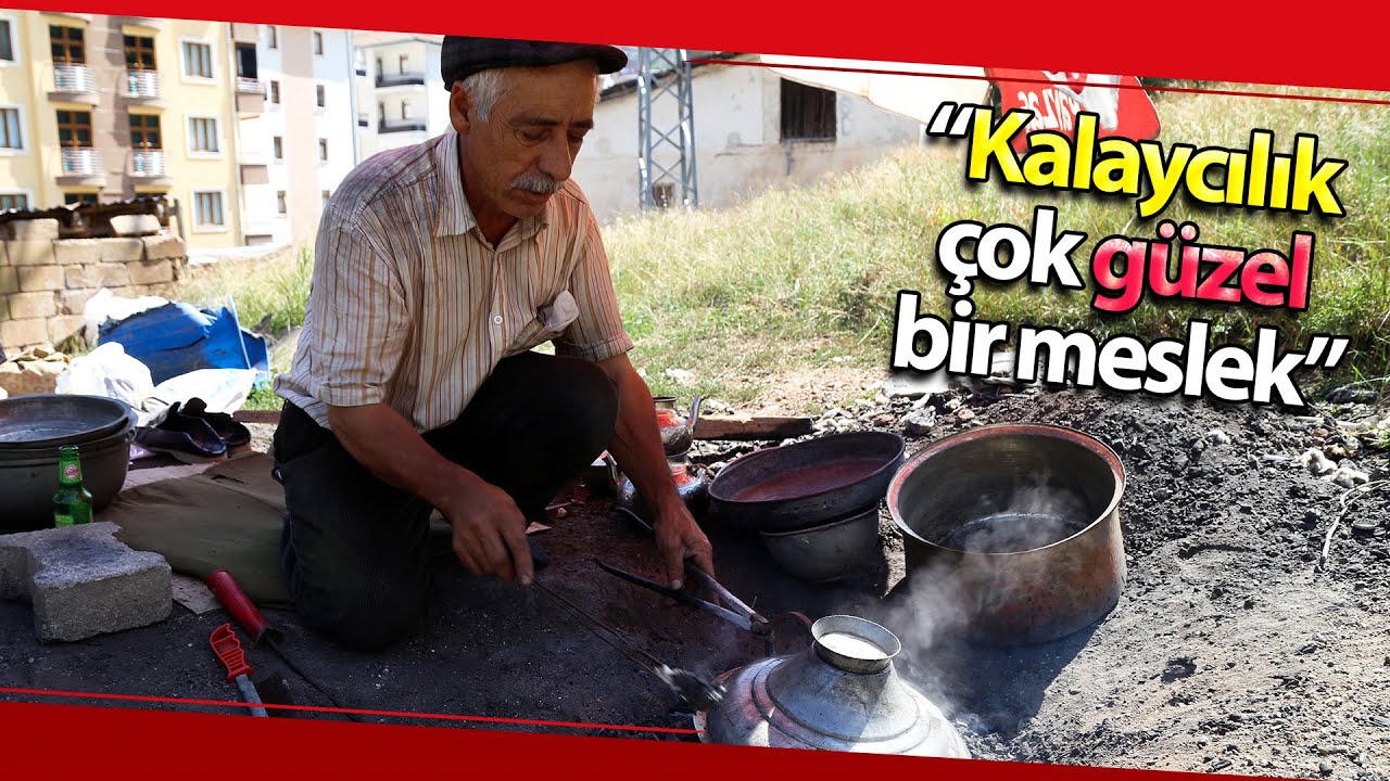 Gümüşhane’nin Tek Kalaycısı Da Mesleği Bırakmak Üzere