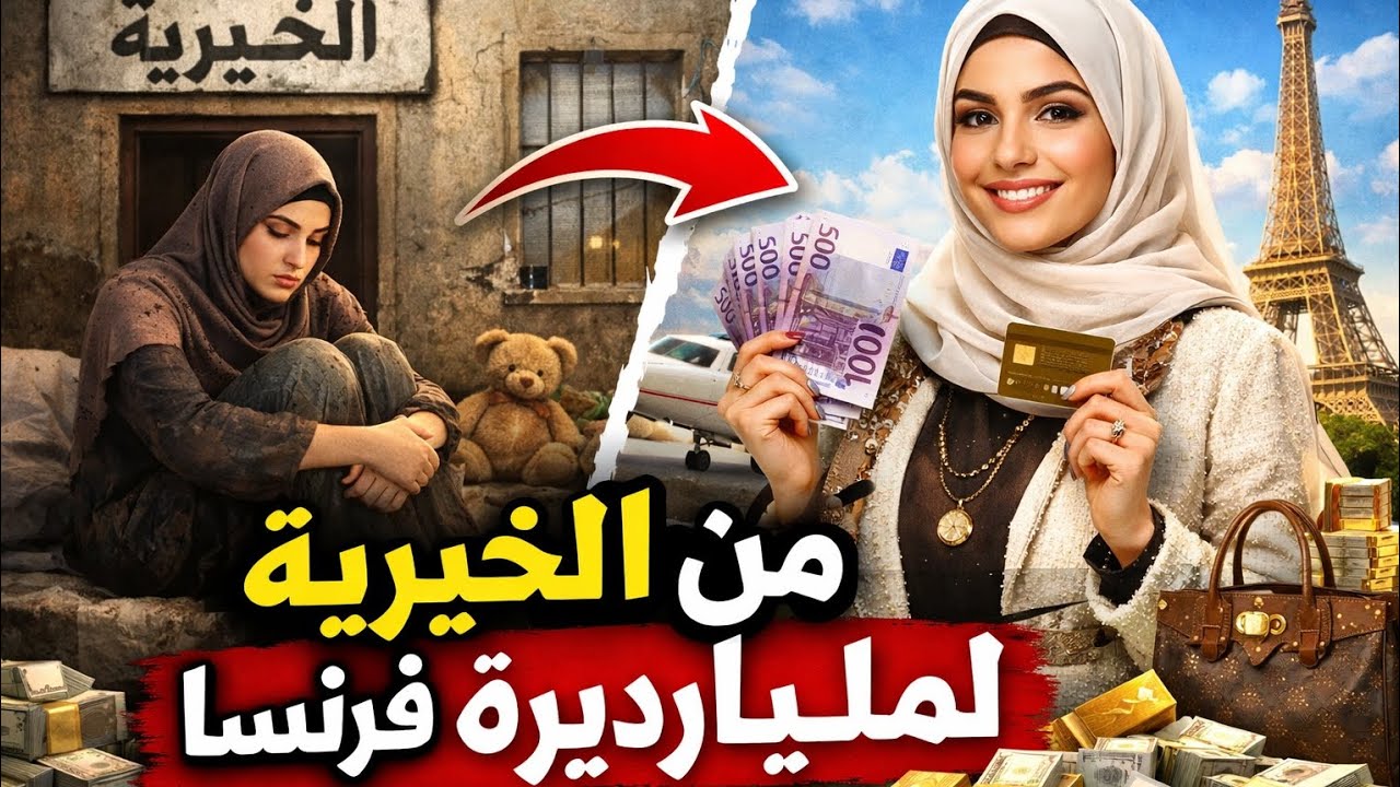 من بنت الخيرية لبنت ميليارديرة معروفة ففرنسا 💥