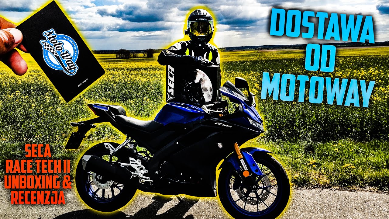 KURDE COŚ JEDZIE... CHODŹ | DOSTAWA OD MOTOWAY | Seca Race Tech II Unboxing & Recenzja | Whiteout