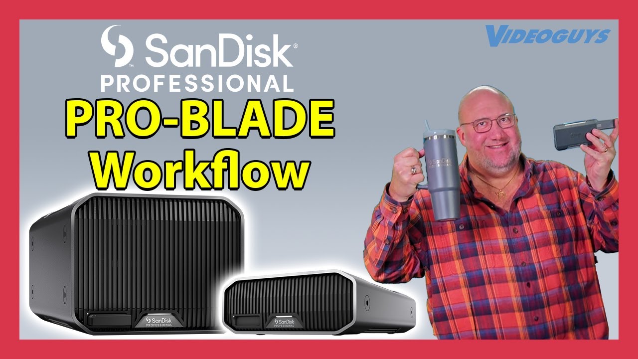 SanDisk Professional Next Generation Storage Solutions for your Project, Mirror, or Transport