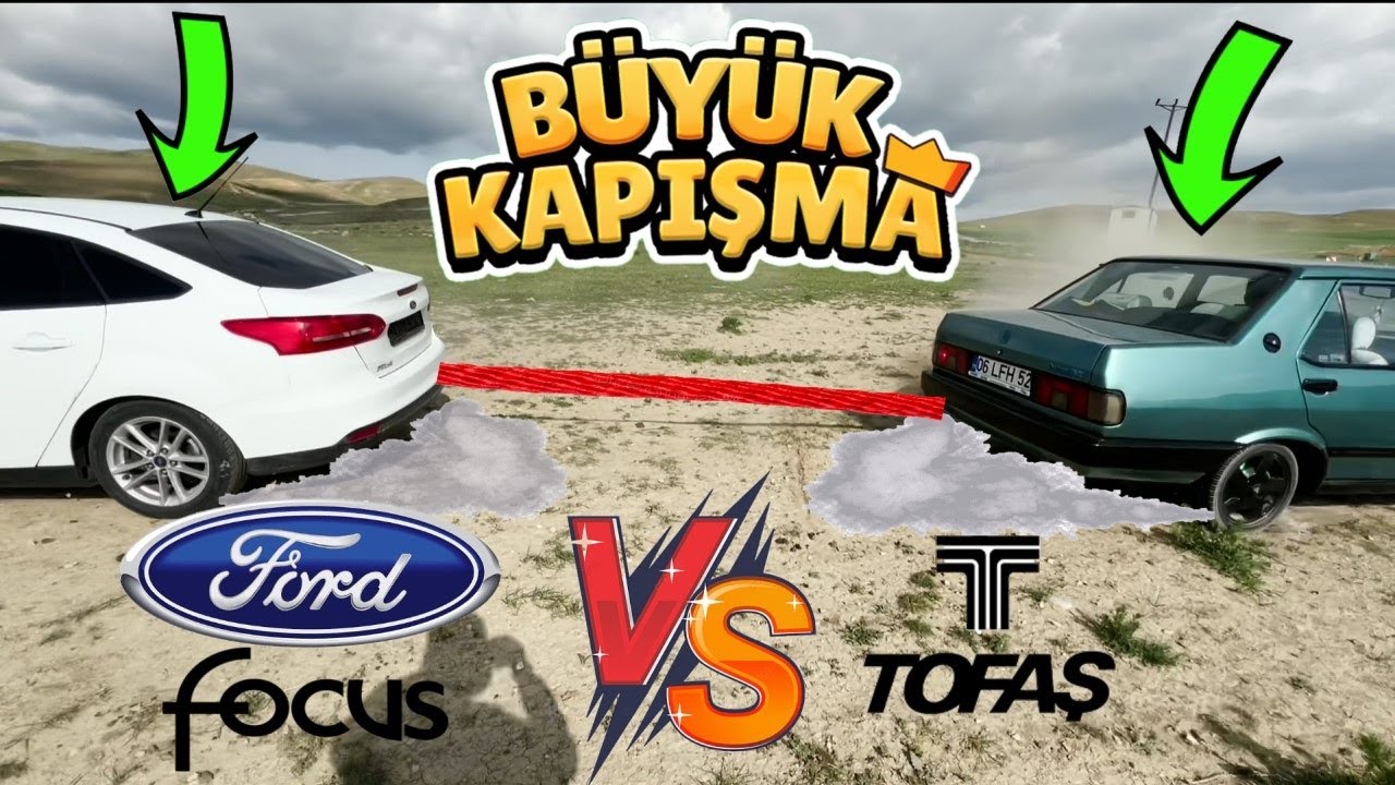 BÜYÜK KAPIŞMA!!! Ford Focus VS Tofaş Doğan Slx (145 Hp)