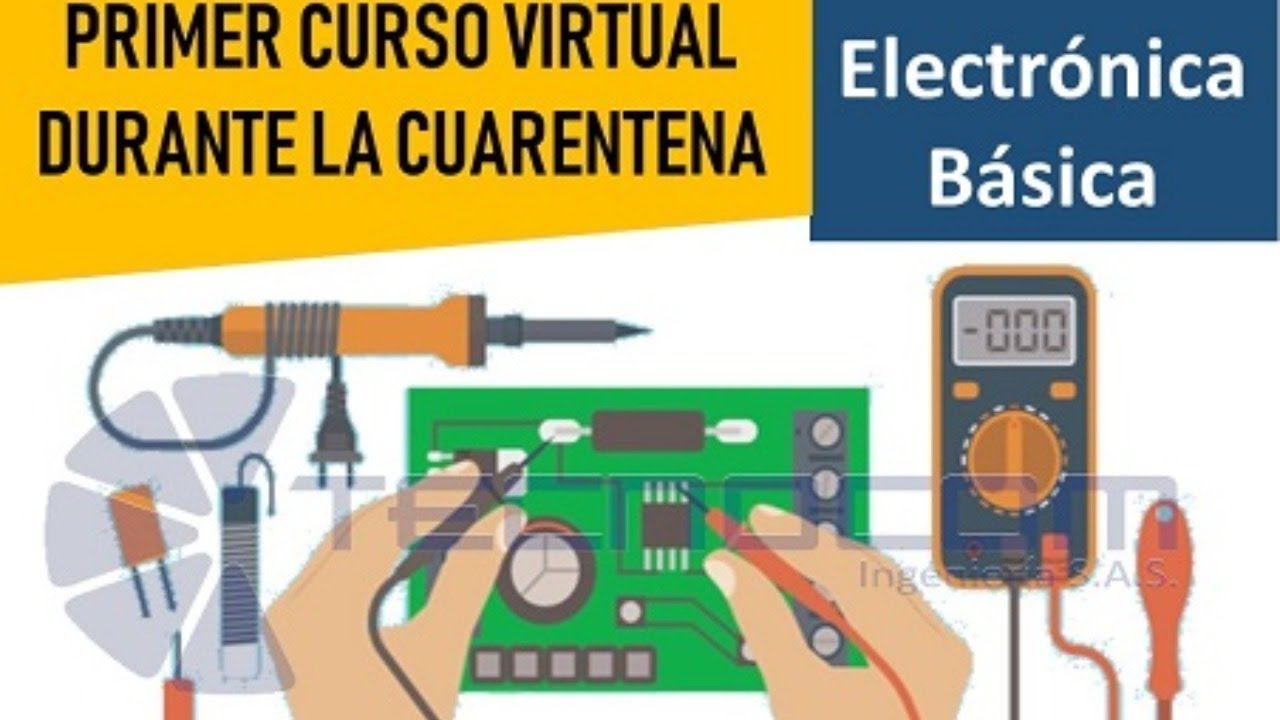 CIRCUITO Electrónico y CONCEPTOS básicos  || Curso Electrónica Básica  #1 - principiantes - GRATIS