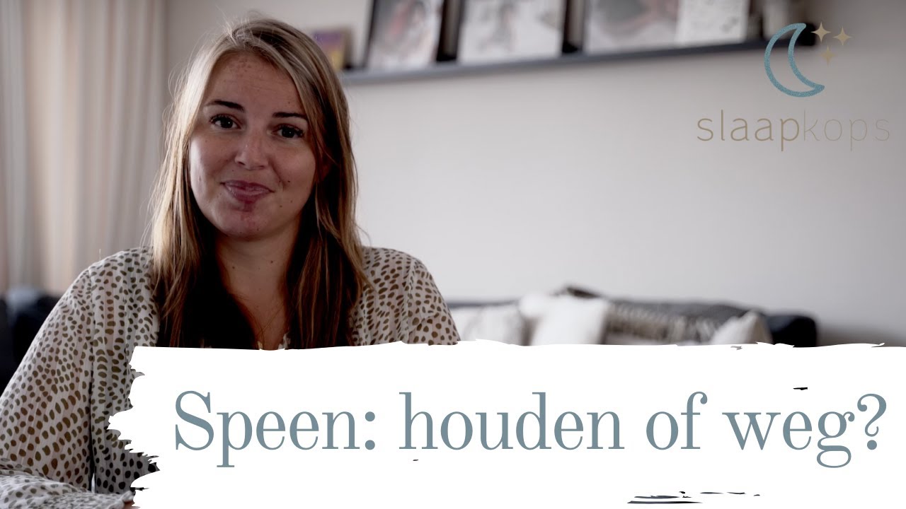 Speen: weglaten of houden? - Kinderslaapcoach Slaapkops