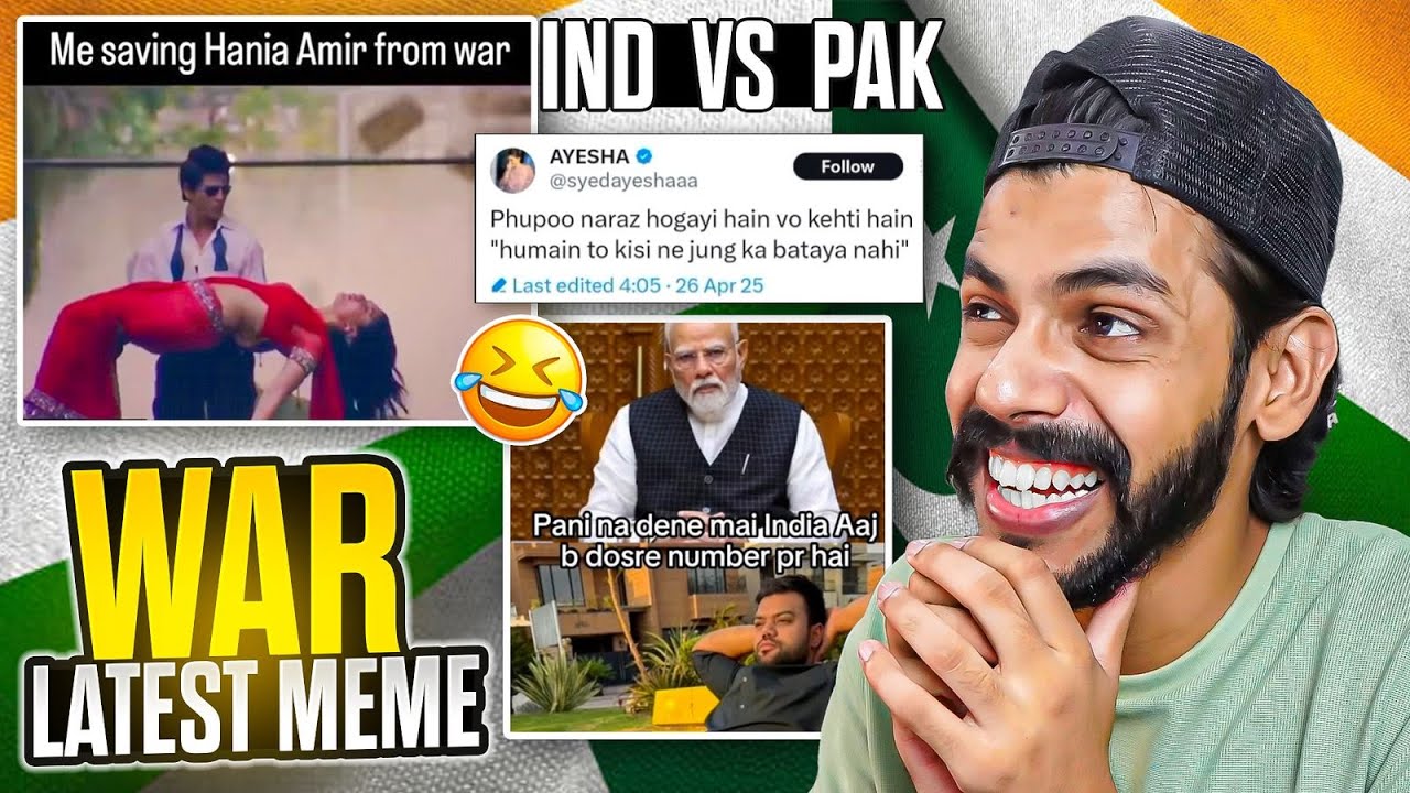 PAKISTAN Vs INDIA  UNSTOPABLE  MEMES WAR (Part 2)!!!