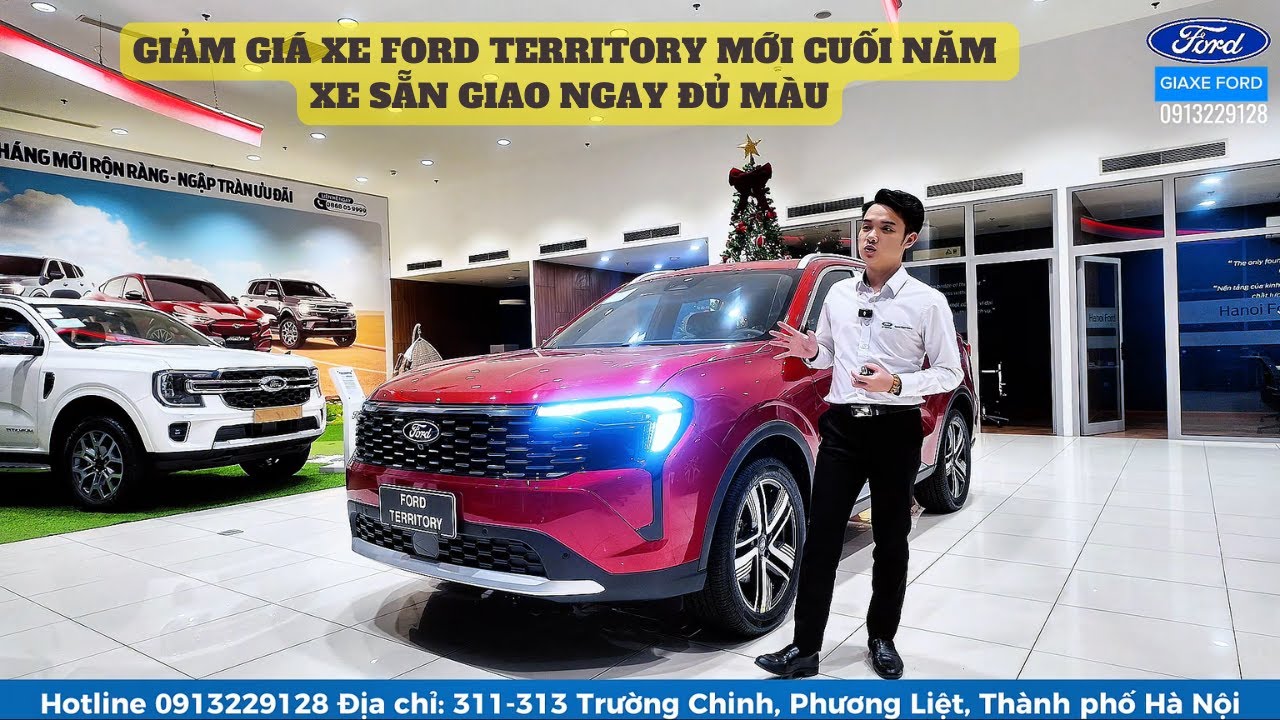 Ford Territory Titanium X Mới giảm giá lớn| Xe sẵn giao ngay đủ màu, Giảm tiền mặt và Gói phụ kiện