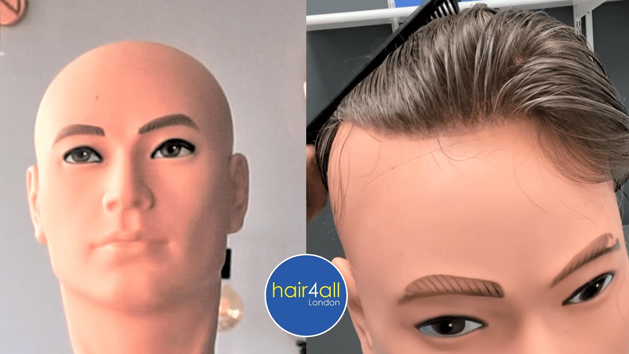 Cut a Hair System, Close Up, The Results | Non-Surgical Hair Replacement System for Men/Women UK/USA