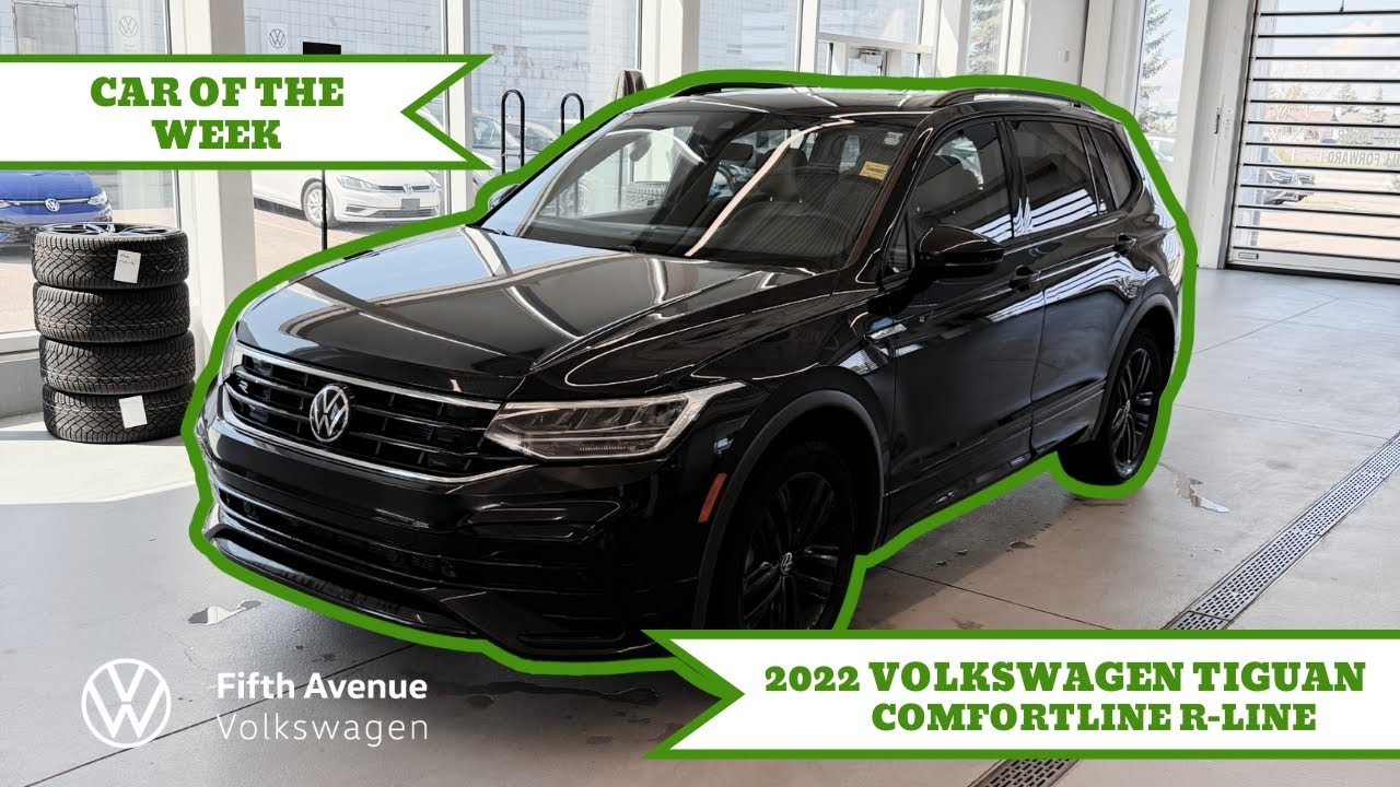2022 VW Tiguan Comfortline R-Line Black Edition - REVIEW | Car of the Week | Fifth Avenue Volkswagen