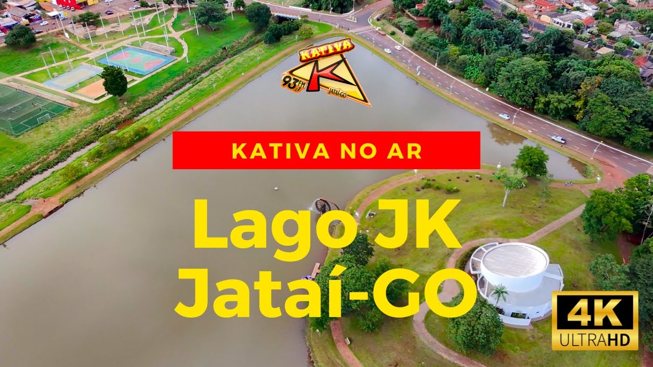 KATIVA NO AR - Lago JK - Jataí - Goiás - BELAS IMAGENS AÉREAS