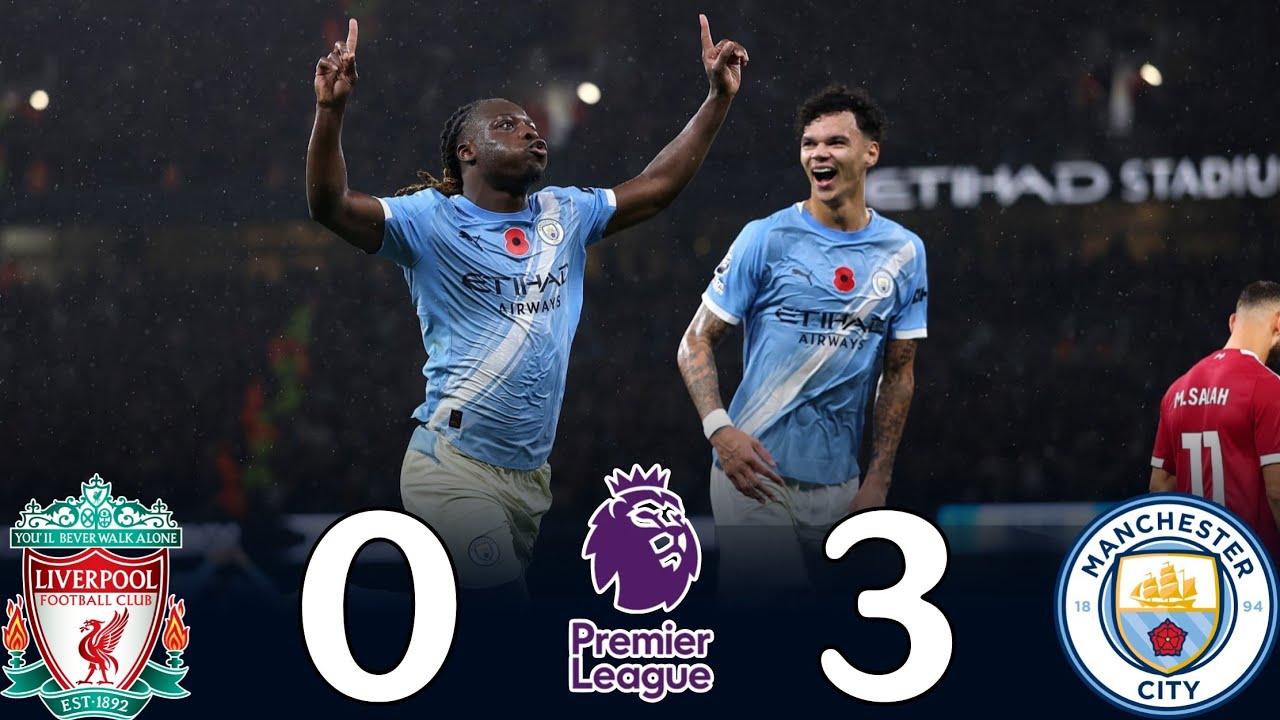مانشستر سيتي يُلقّن ليفربول درسًا قاسيًا | فوز ساحق 3-0 في قمة البريميرليغ تعليق حسن العيداروس