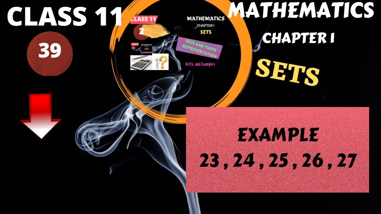 Chapter-1 SETS || Example-23,24,25,26,27 ||CLASS-11(MATH)||CBSE||NCERT