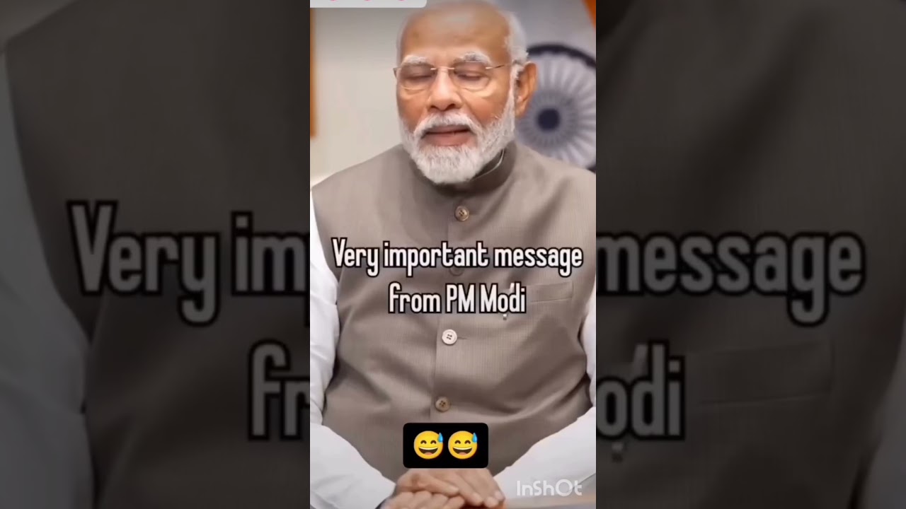 very important message 🤣😺😺😃 PM modi g ❤️😘 #shortvideo #funny #youtubeshorts #royeltyfreemusic 🤣