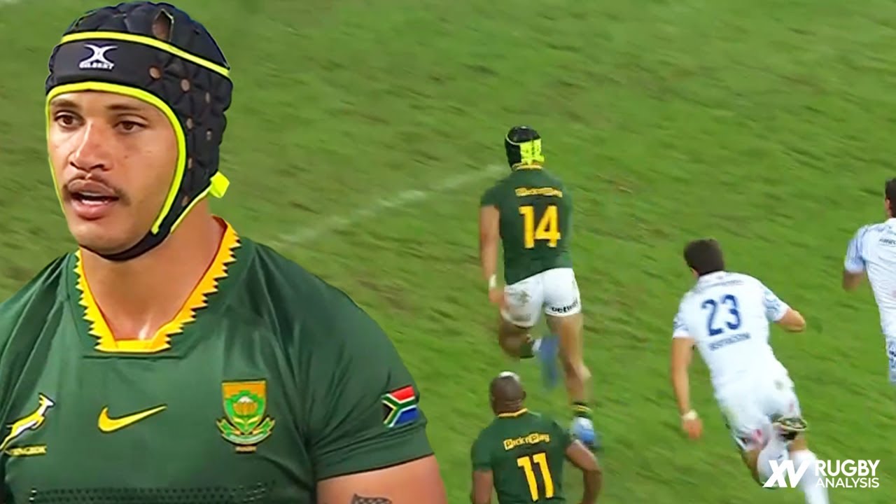 Edwill van der Merwe Outstanding Performance against Italy 2025