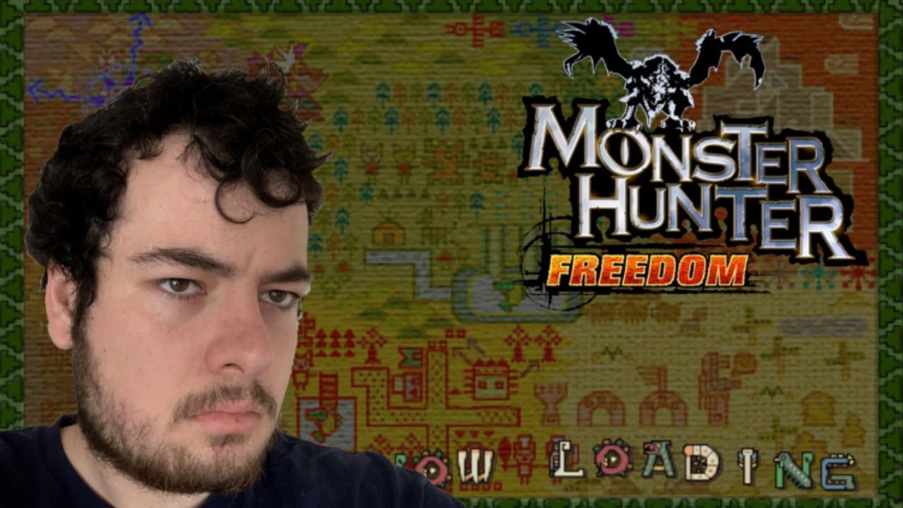 “I tried playing Monster Hunter Freedom”