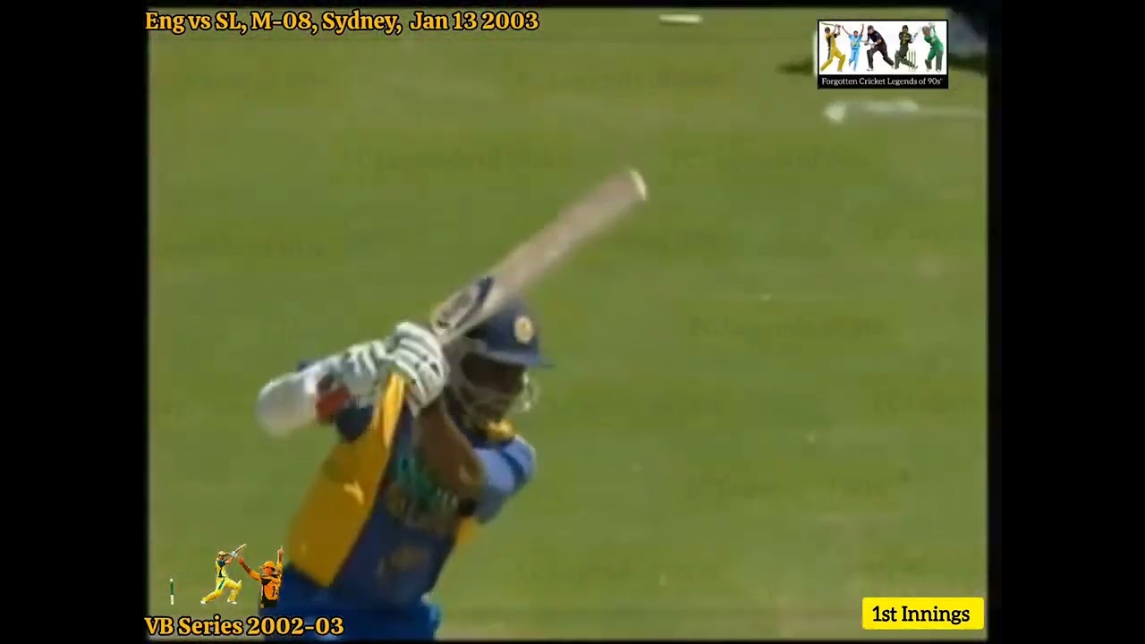 VB Series 2002-03 (Aus:Eng:SL)Match 8, Eng vs SL, 13 Jan 2003 Sri Lanka Innings (1st Inn)